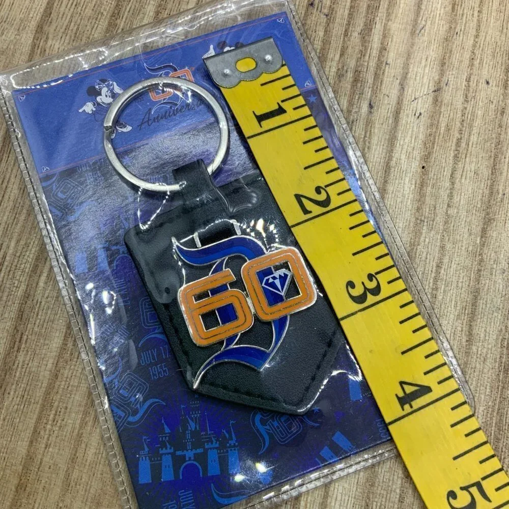 Disneyland Resort 60th Anniversary Key Chain - 2016